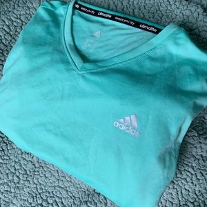 Adidas Tech Tee in Teal
